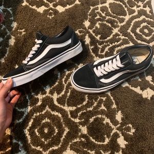 Black and White Low Top Old Skool Vans